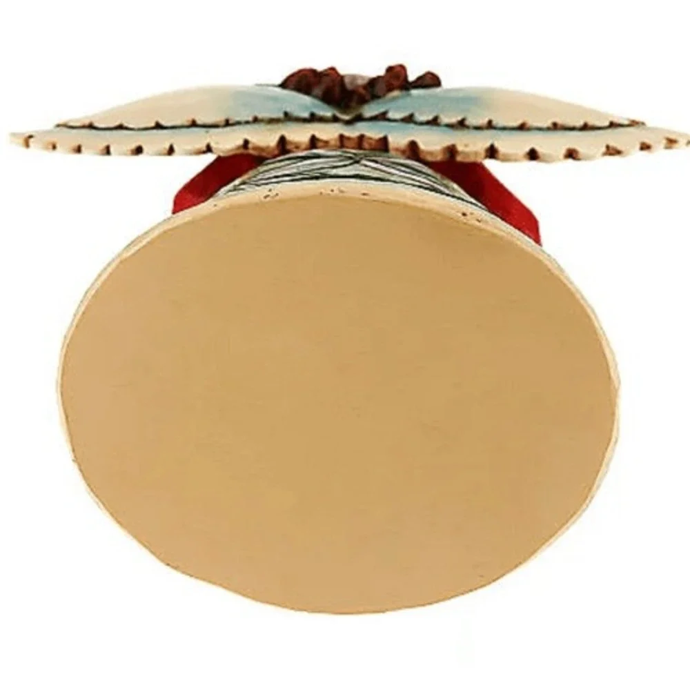 Jim Shore Heartwood Creek Holiday Angel‎ Ornament Cardinals Christmas 4.5 Inch